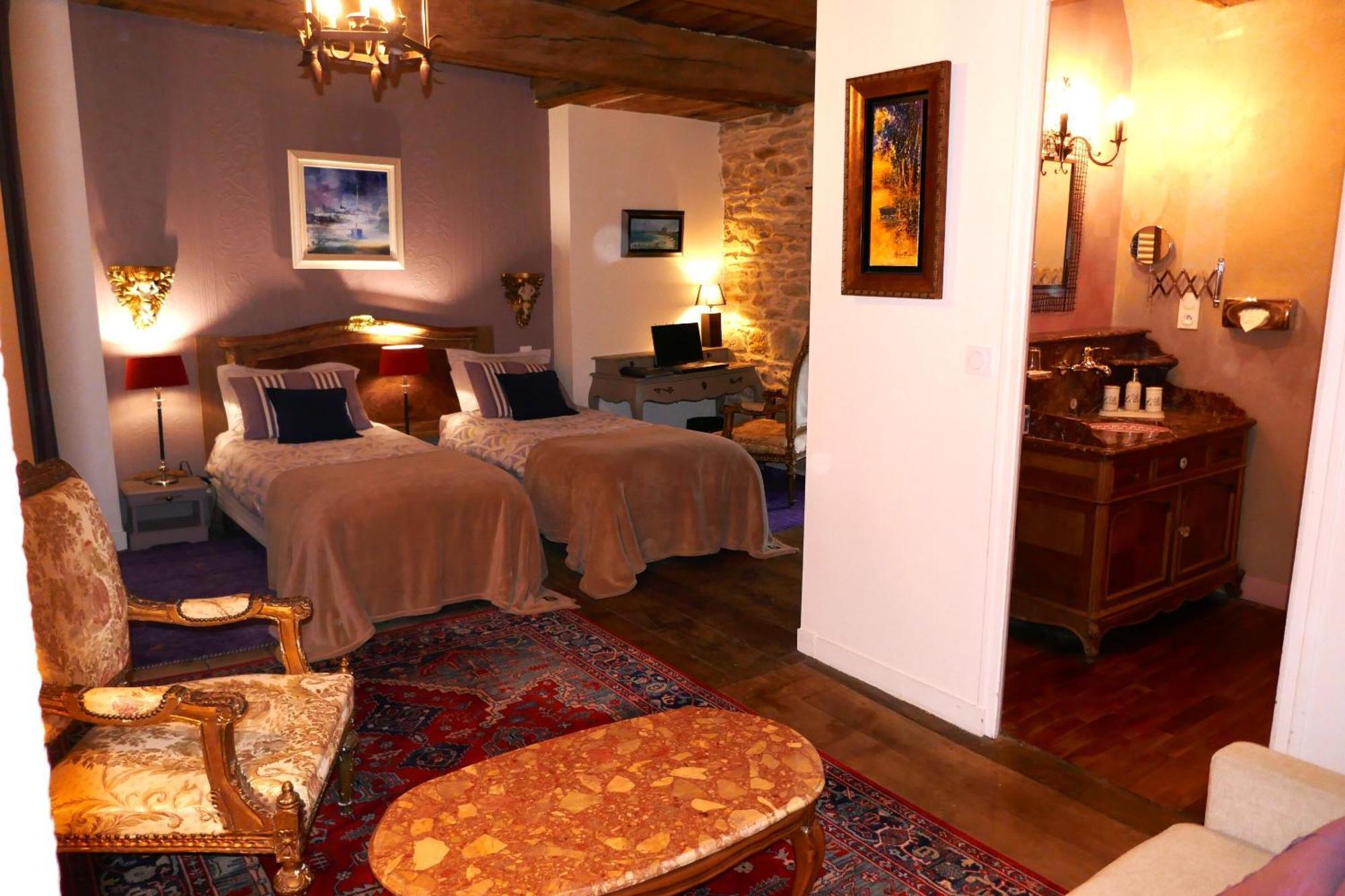 Hotel Manoir Desnachez Taupont Zimmer foto